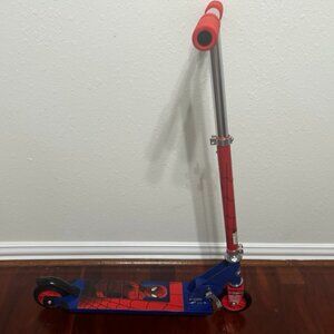 Two-wheel Spiderman Scooter